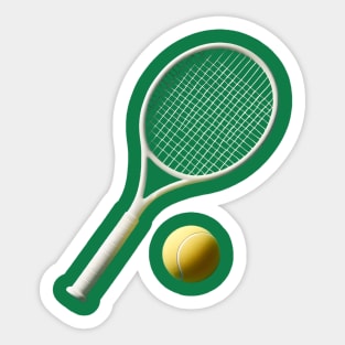 Tennis Love Sticker